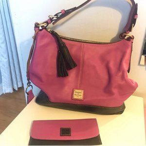 Set Large Sophie, Wallet, and Key Ring Hobo Bag